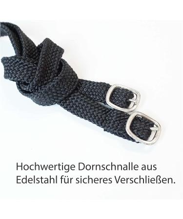 2 spur straps in black adjustable spare straps for attaching all kinds of spurs - Buy Online on GoSupps.com