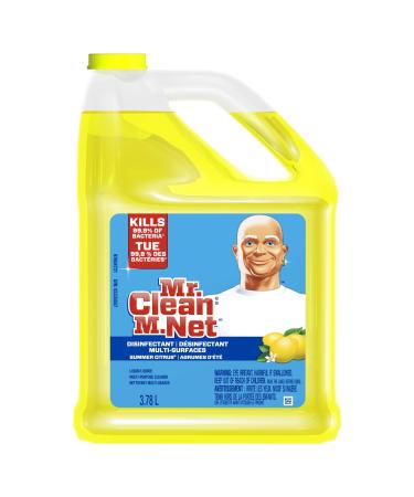 Mr. Clean All Purpose Cleaner Liquid Bathroom & Floor Cleaner Summer Citrus Scent 3.78 L