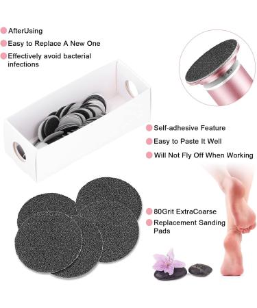100 Replacement Grinding Paper Slices & Pedicure Tools for Electric Foot Fish Shavers (35mm) - International Shipping Available - Buy Online on GoSupps.com