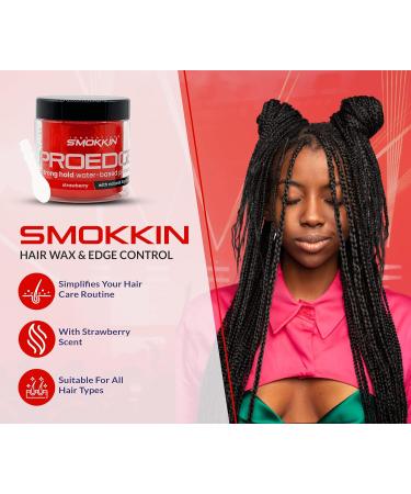 Pro Edge Hair Styling Gel - Alcohol-Free Water-Based Pomade for Stylish Hair - Strong Hold Strawberry Scent (16 Fl oz - Buy Online on GoSupps.com