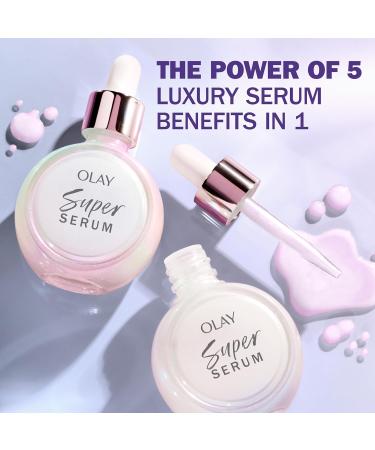Olay Super Serum with Niacinamide Vitamin C Collagen Peptide Vitamin E & AHA 30 mL - Buy Online on GoSupps.com