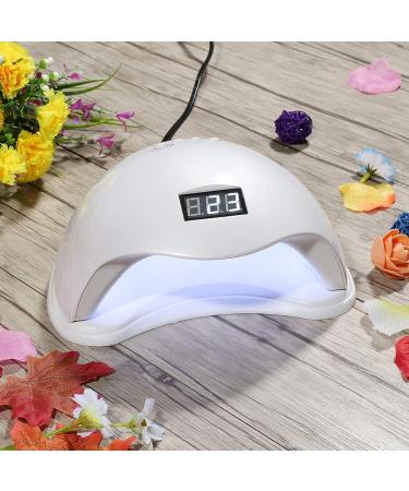 UV LED Nail Lamp with LCD Display - Professional Nail Dryer for Manicure & Nail Art (EU220V) | Fast Efficient Hardening Tool - Buy Online on GoSupps.com