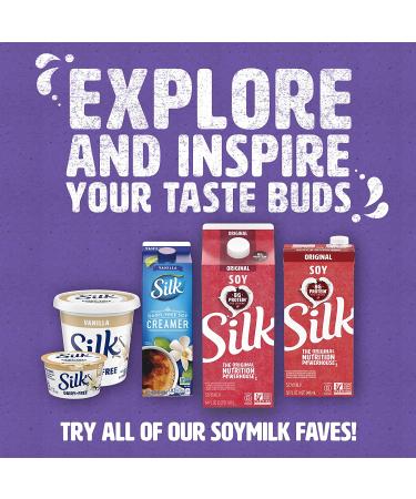 Soy Milk Singles 18 Pack Very Vanilla 8 oz - Dairy-Free, Vegan, Non-GMO | Silk Shelf-Stable Soymilk - Buy Online on GoSupps.com