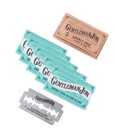 Gentleman Jon Straight Razor Shave Kit - 6-Piece Set with Razor, Brush, Alum Block, Soap, Bowl, Blades - Buy Online on GoSupps.com