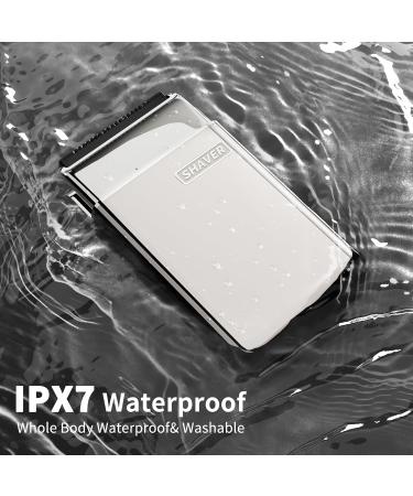 KIKIDO Electric Foil Shaver for Men - Professional Bald Razor with Double Foil Portable IPX7 Waterproof Trimmer for Travel - Buy Online on GoSupps.com