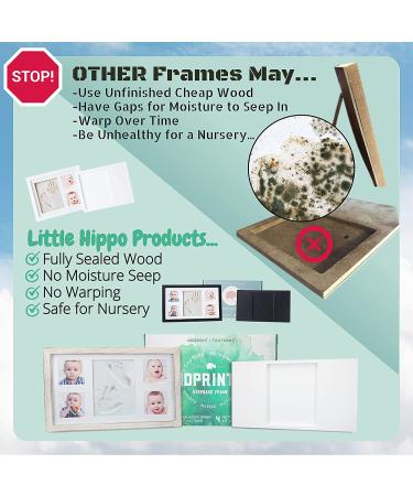 Baby Hand and Footprint Kit  New Born Baby Girls Gift  Registry for Baby  Baby Shower Gifts  New Born Baby Girls Gift  Gender Reveal Gifts  Baby Footprint Kit  Gifts for New Mom  Newborn Gifts  Baby Keepsake White Standard - Buy Online on GoSupps.com