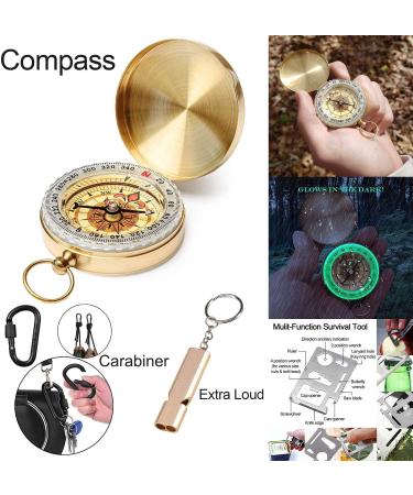 Survival & First Aid Kit - Unique Gifts for Men, Teenage Boy, Husband, Dad & Kid | Gear for Camping, Fishing, Hunting | Black Aid Kits with Raincoat - Buy Online on GoSupps.com