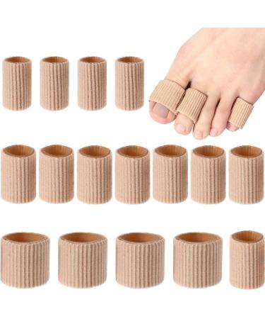 JYT GROUP Toe Protectors Tubes Cushion Sleeves Soft Corns Blisters Calluses 24pcs
