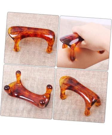 Lurrose 4-Piece Gua Sha Massage Set | Resin Comb & Body Board for Spa Back Scratching | International Shipping Available - Buy Online on GoSupps.com