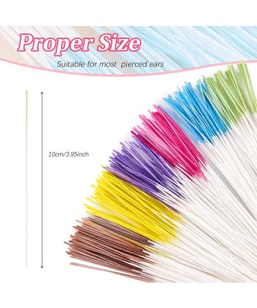 420 Pcs Disposable Earrings Hole Cleaner Floss - Piercing Aftercare & Odor Removal Tool for Men, Women, Girls - 6 Boxes - Buy Online on GoSupps.com