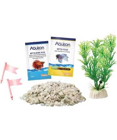 Aqueon Princess Castle Aquarium Kit - 1/2 Gallon - Dreamy Underwater Kingdom - Buy Online on GoSupps.com