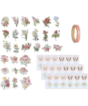 Floral Card Making Kit: 32 Blank Cards, Envelopes, Washi Tape, Stickers, Ephemera & Gift Tags | DIY Greeting Cards Supplies - Buy Online on GoSupps.com