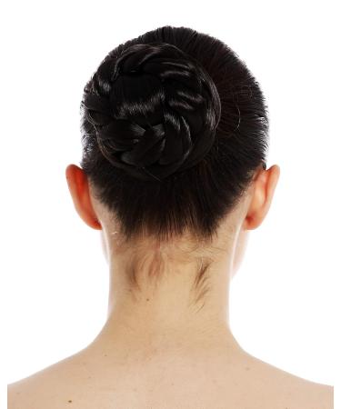 WIG ME UP TYD-0031-4 Dark Brown Braided Hairpiece Bun Chignon | International Shipping Available - Buy Online on GoSupps.com