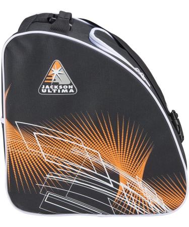 Jackson Ultima Black/Orange Ice Skating Roller Skating Bag - Buy Online on GoSupps.com