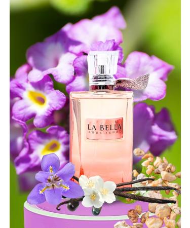 LA BELLA POUR FEMME EAU DE PARFUM 3.4 FL. Oz. Amber Floral fragrance for women. - Buy Online on GoSupps.com
