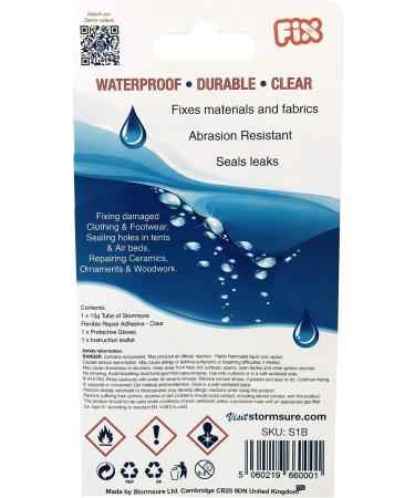 Stormsure Waterproof Adhesive 15g Clear - Durable and Reliable Bonding Solution - Buy Online on GoSupps.com