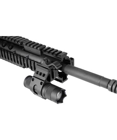 Monstrum 1 Inch Offset Picatinny Rail Mount - Quick Release Flashlight Holder - Buy Online on GoSupps.com
