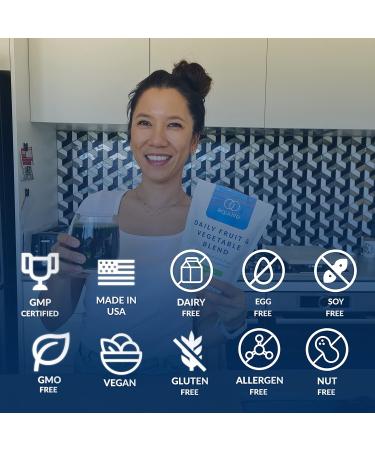 Equilife Daily Fruit & Vegetable Blend Superfood Antioxidant Supplement Crisp Apple Flavor with Vitamin C Fiber and 9 Essential Amino Acids Supports Energy Low Sugar Vegan 30 Servings Crisp Apple - Bag 11 Ounce (Pac  - Buy Online on GoSupps.com