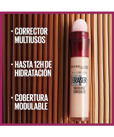  Maybelline Maybelline Concealer for Dark Circles Bags and Imperfections Eye Eraser Shade 11 Tan for Dark Skin - 6ml - Buy Online on GoSupps.com