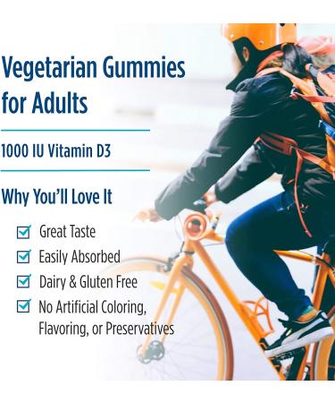 Nordic Naturals Vitamin D3 1000 IU Gummies - Wild Berry Flavor | 60 Count - Buy Online on GoSupps.com