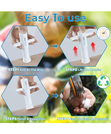 Allinko Venom Extractor Bee/Wasp Sting Suction Pump - Bite Relief for Hiking, Backpacking, Camping - Reduce Pain & Swelling, No Odor, 1PCS - Buy Online on GoSupps.com