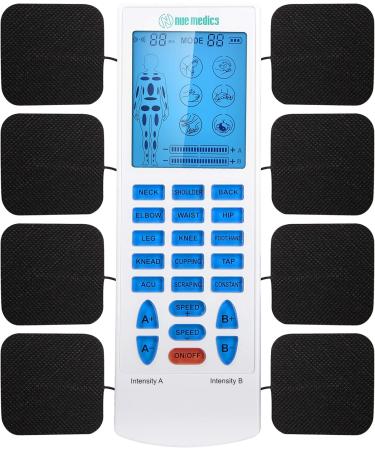 Rechargeable Tens Unit Muscle Stimulator | Shoulder Neck Back Pain Relief | Pulse Massager for Effective Pain Relief - Buy Online on GoSupps.com