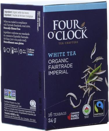 FourOClockTea Imperial White Tea 6 Count - Buy Online on GoSupps.com
