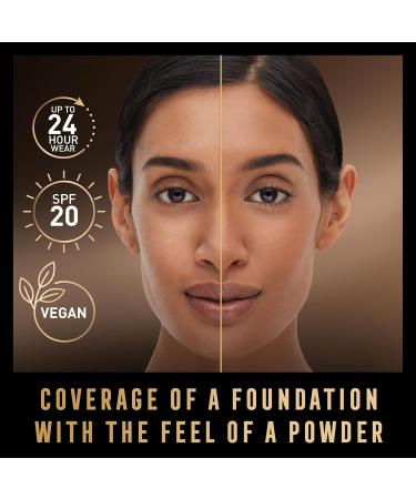  Max Factor Max Factor - Facefinity Compact Foundation Refill Vegan Formula Foundation with Modular Coverage and Matte Finish Up to 24 Hours Waterproof SPF 20 076 WARM GOLDEN 10g - Buy Online on GoSupps.com