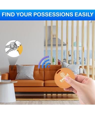 ReFind R2 Smart Tracker. Mini GPS Tag Live Tracking on Free App Bluetooth 5.0. Key Finder Tracker For Luggage Item Finder Dog & Cat Tracker. Compact AIR I TAG For iPhone Android Samsung(Orange) - Buy Online on GoSupps.com