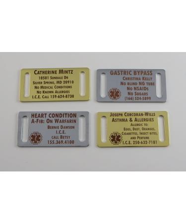 Premium Medical Alert Diabetes Bracelet - Custom Engraving | Personalized Diabetic Jewelry for Safety - Buy Online on GoSupps.com