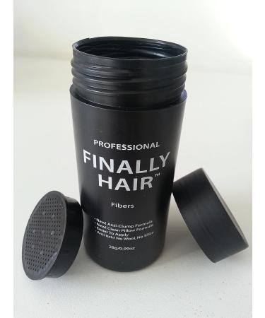Dark Brown Hair Filler Fibers 28g Bottle & Fiber Lock Hair Spray 120ml - Hair Building & Thickening Concealer - 2 Shades Available - Buy Online on GoSupps.com