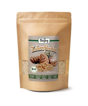 Biojoy ORGANIC cedar flakes from Siberian cedar kernels (500 g) raw without additives (Pinus sibirica) Cedar flakes 500 g (1 pack)