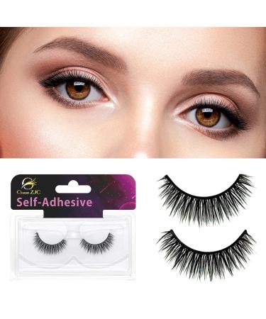 Self Adhesive Eyelashes - Easy 3 Secs Application, Stable Non-Slip, Waterproof False Lashes - 4 Pack A101 - Perfect Gift for Women - Buy Online on GoSupps.com