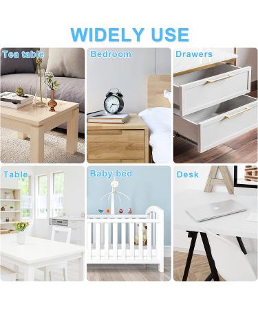 Clear Baby Proofing Corner Protectors - Furniture Edge Safety Bumpers - 6.6ft Soft Edge Guard with Strong Adhesive - 0.4in Width - 6.6ft Length - Buy Online on GoSupps.com
