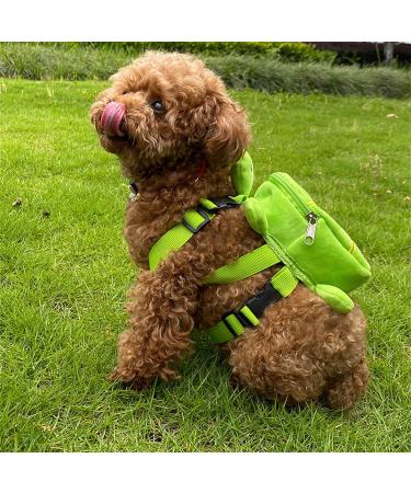 Beautiful Turtle-Shaped Dog Backpack | Large Capacity Pet Travel Bag | Light Yellow Outdoor Cat and Dog Treats Carrier - Buy Online on GoSupps.com