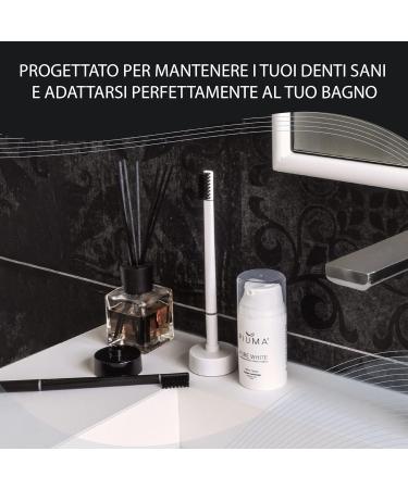 Piuma Toothbrush - Eco-Friendly Innovative Design for Deep Dental Care | Recyclable & Made in Italy - Shop Internationally - Buy Online on GoSupps.com
