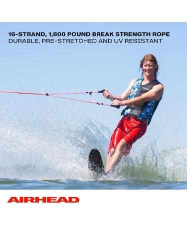 Airhead Ez Up Slalom Training Rope - 75-Foot Water Ski Rope for Learning | 1-Section Design - Buy Online on GoSupps.com