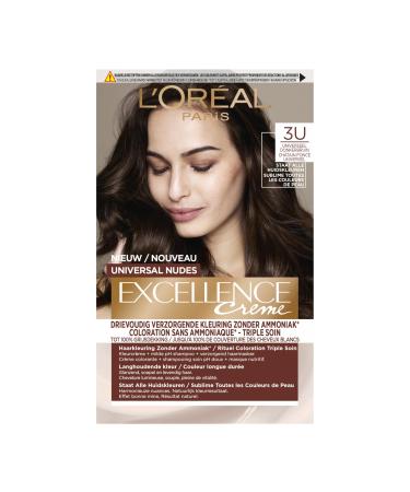 L'OR AL L'Or al Paris Excellence Universal Nudes 3U Universal Dark Brown Permanent Hair Colour