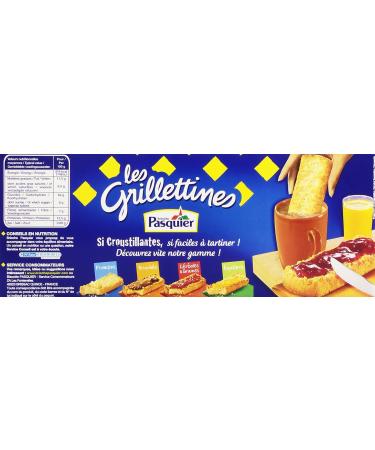 Pasquier Les Grilletines Whole Wheat x 18 3 Freshness Sachets - Buy Online on GoSupps.com