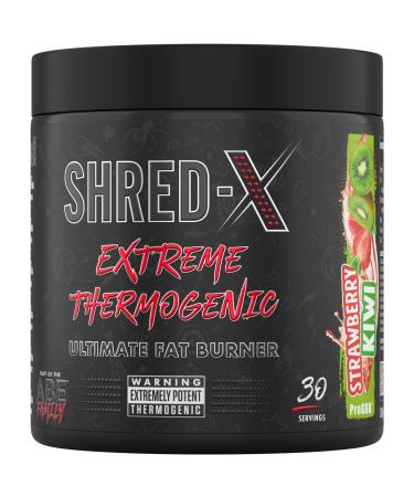 Applied Nutrition Shred X Fat Burner - ABE All Blak Everything Fat Burner Thermo Weight Management (300g - 30 Servings) (Strawberry Kiwi) Strawberry Kiwi 30 Servings (Pack of 1)