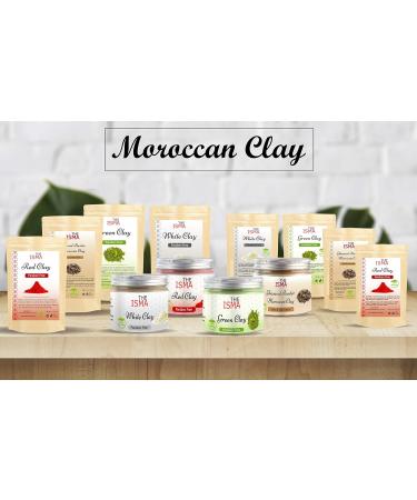  THE ISMA 100% Natural Kaolin Clay Facial Mask Paraben-Free Deep Pore Cleansing (200g Bag Green) - Buy Online on GoSupps.com