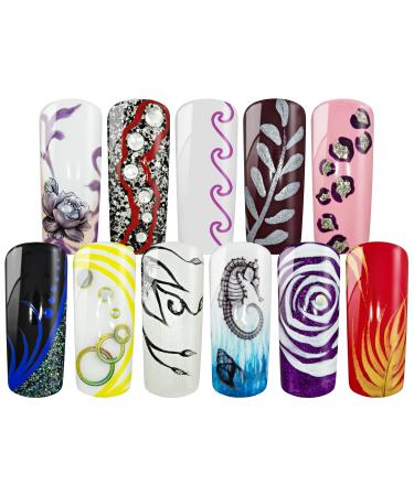 Premium Black Fine Liner for Nail Art - Made in Germany - International Shipping Available - Buy Online on GoSupps.com