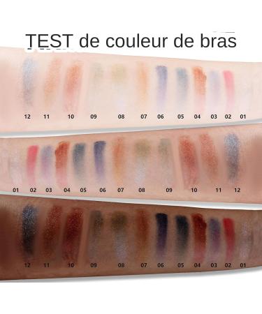 Cosmetics Eyeshadow Glitter Eyeshadow Sparkling Makeup Eyeshadow for Women Easy to Build | Shadow Contour Powder Single for Picnics Weddings Parties - Buy Online on GoSupps.com