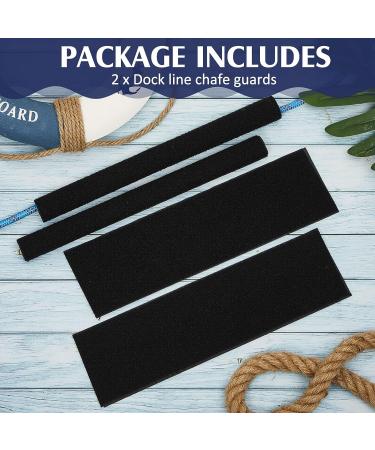 Removable Dock Line Chafe Guard - 14 Inches Length - Black Rope Chafe Guard for Boat - Buy Online on GoSupps.com