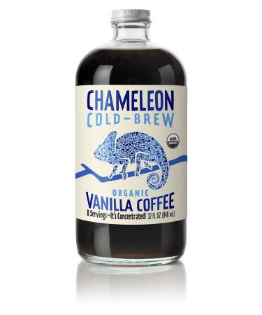 Chameleon Cold-Brew Vanilla Coffee Concentrate 2 pack Vanilla 32 Fl Oz (Pack of 2)