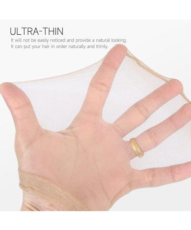 6pcs Stretchy HD Wig Caps for Women | Breathable Lace Front Wig Cap | Invisible Stocking Caps for Wigs | Bald Cap for Thin, Transparent Hair Cuticolor - Buy Online on GoSupps.com