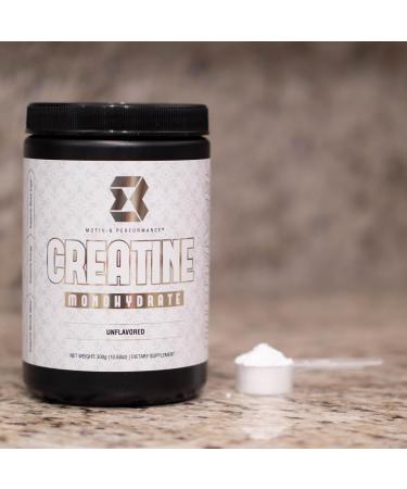 Motiv-8 Performance Pure Creatine Monohydrate Powder No Fillers Sugar or Sodium | 60 Servings for Optimal Energy & Recovery | International Shipping Available - Buy Online on GoSupps.com