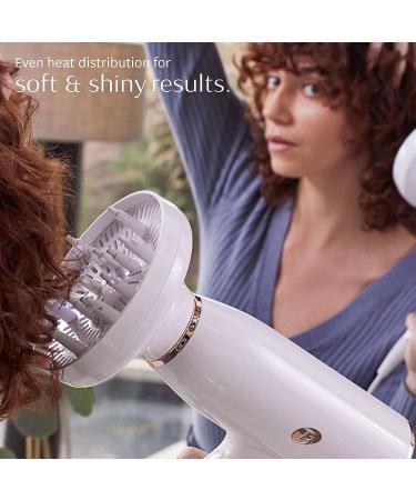 T3 SoftTouch 3 Diffuser for Voluminous & Defined Curls | Anti-Frizz, Smooth & Shiny Hair | Compatible with T3 AireLuxe, Featherweight StylePlus & Featherweight 3i Dryers - Buy Online on GoSupps.com