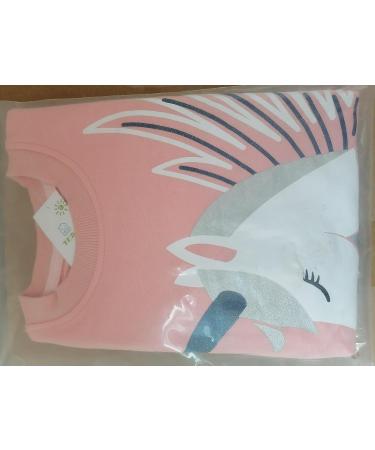 Girls Cotton Sweatshirt for Kids | Casual Unicorn Jumper | Long Sleeve Pullover | Ages 1-12 (5-6 Years) | Toddler Clothes - Buy Online on GoSupps.com