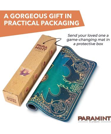 Paramint Cosmic Black Stitched MTG Playmat - Original Art for Magic, YuGiOh, Pokemon TCG - Buy Online on GoSupps.com